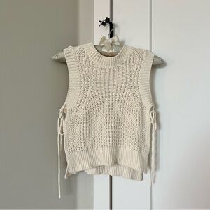 Wilfred linen knit tank top